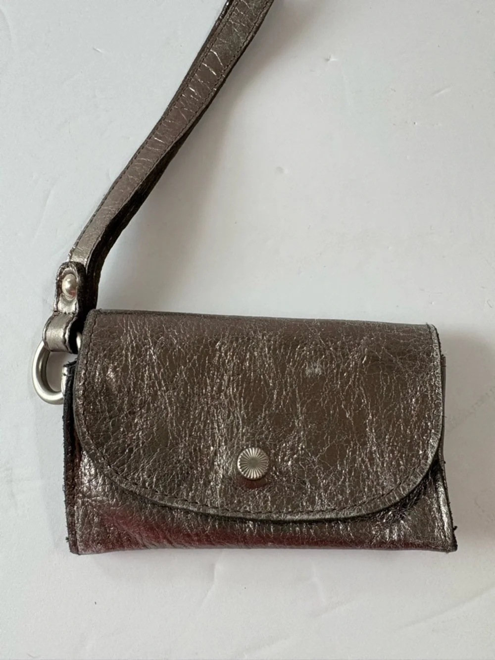 NWOT Free People Leather Bag Lanyard